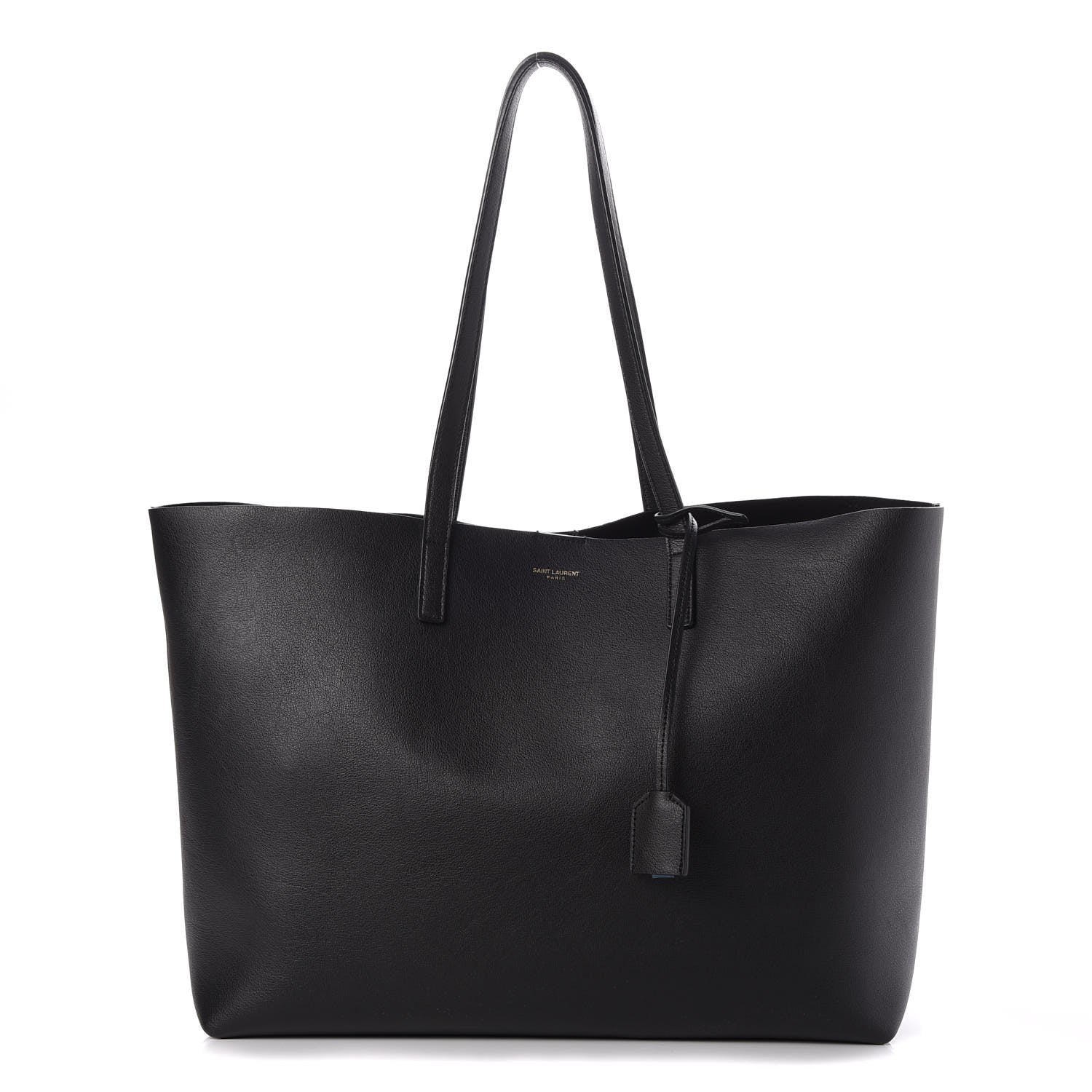 Saint Laurent Calfskin Large Shopping Tote Black 1 of 13