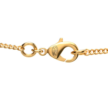 Chanel CC Matte Necklace Gold 5 of 6