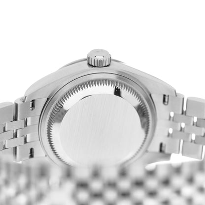 Rolex Stainless Steel 18K White Gold Diamond Mother of Pearl 28mm Oyster Perpetual Datejust Watch 279384 4 of 5