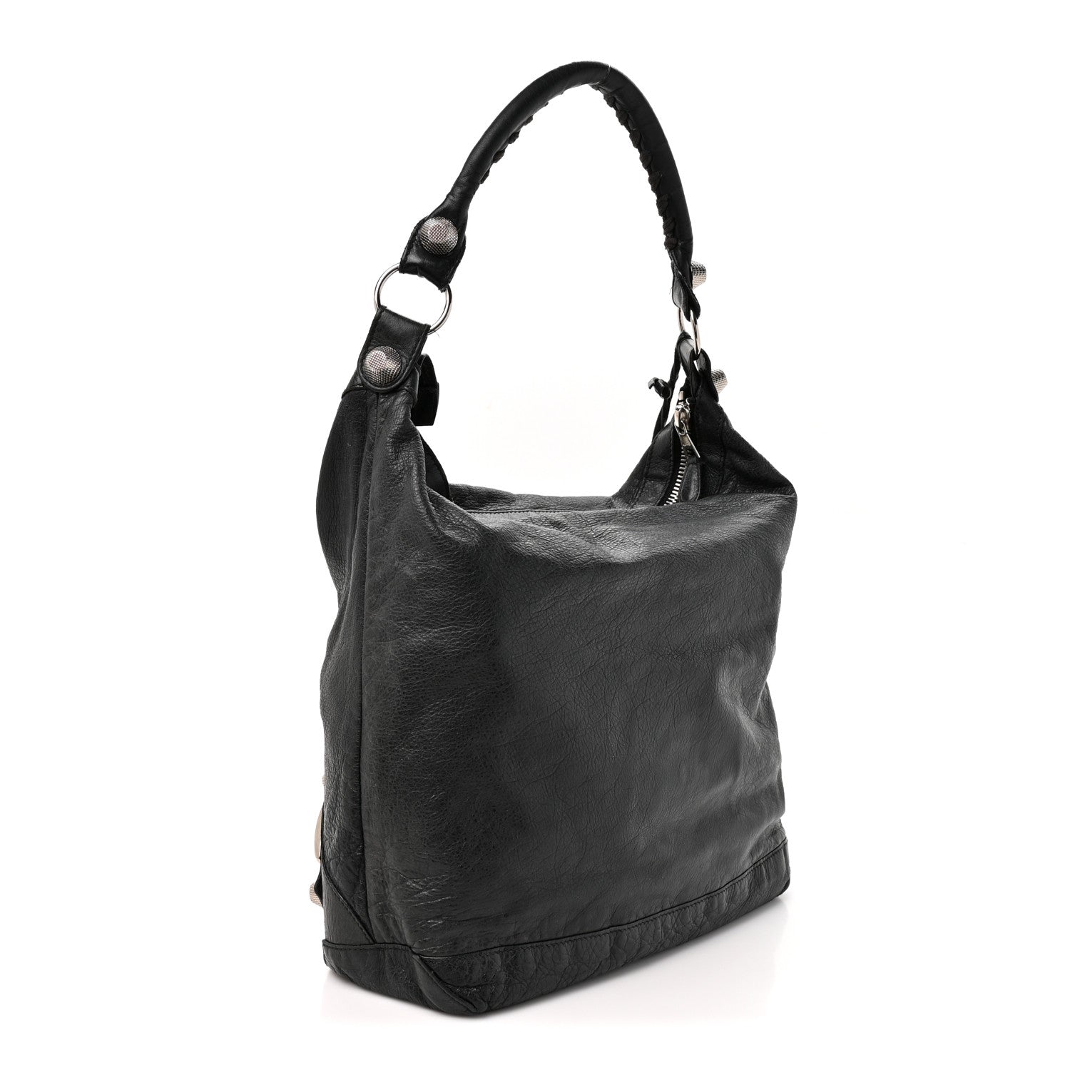 Balenciaga Chevre Giant 21 Silver Hardware Day Hobo Black 3 of 12