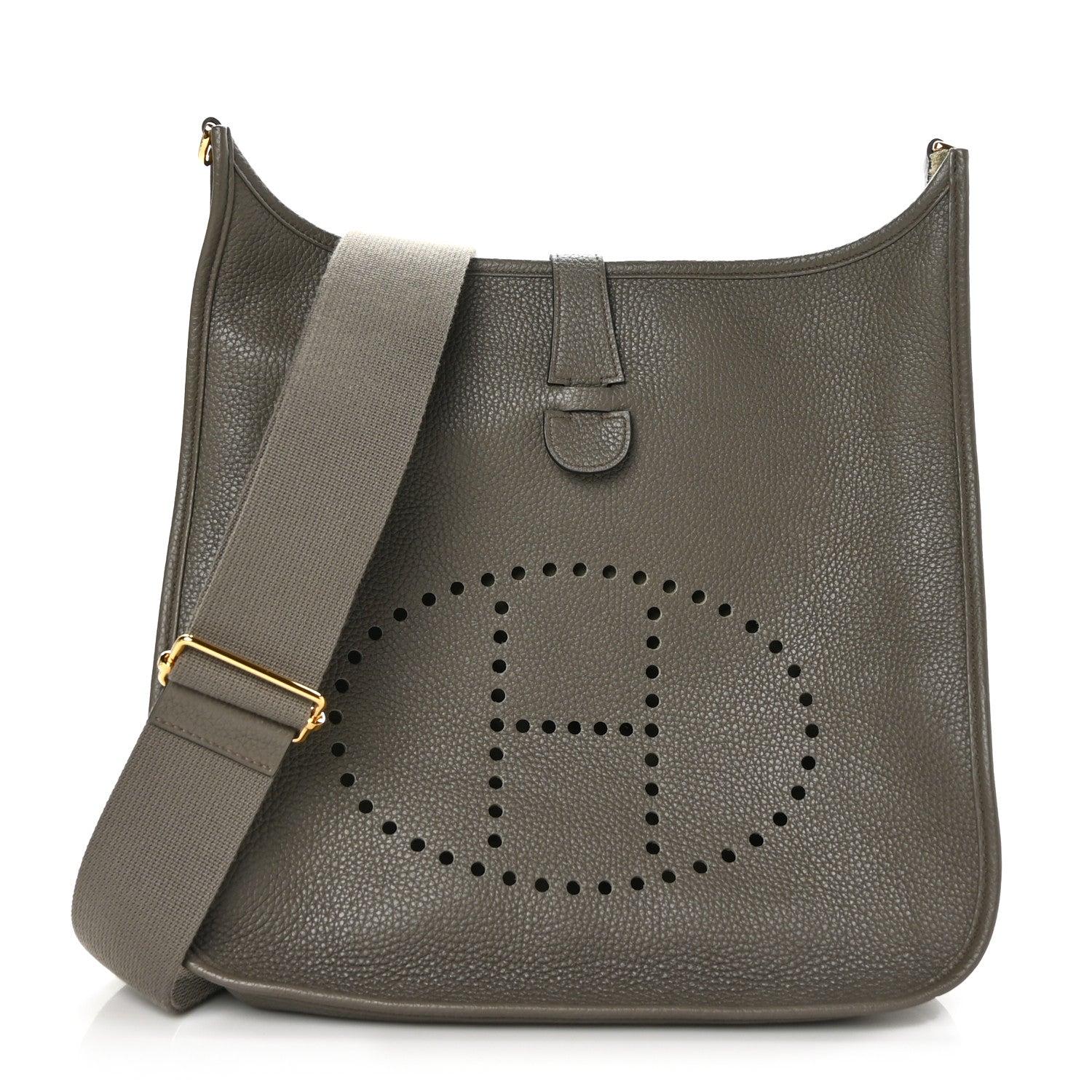 Hermes Epsom Evelyne III GM Etain 1 of 11