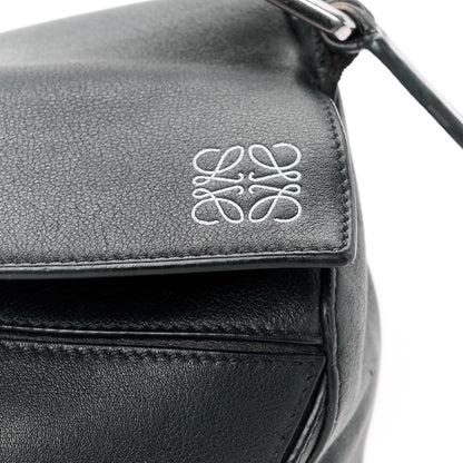 Loewe Calfskin Small Puzzle Bag Black 8 of 13