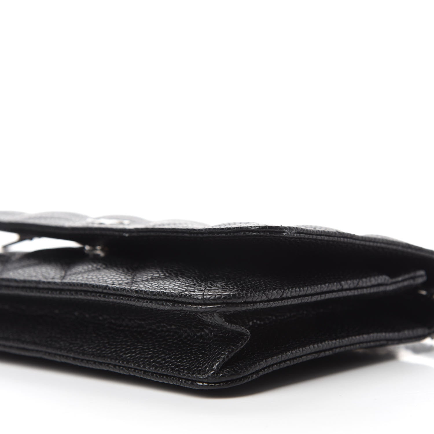 Chanel Caviar Quilted Wallet On Chain WOC Black 7 of 12