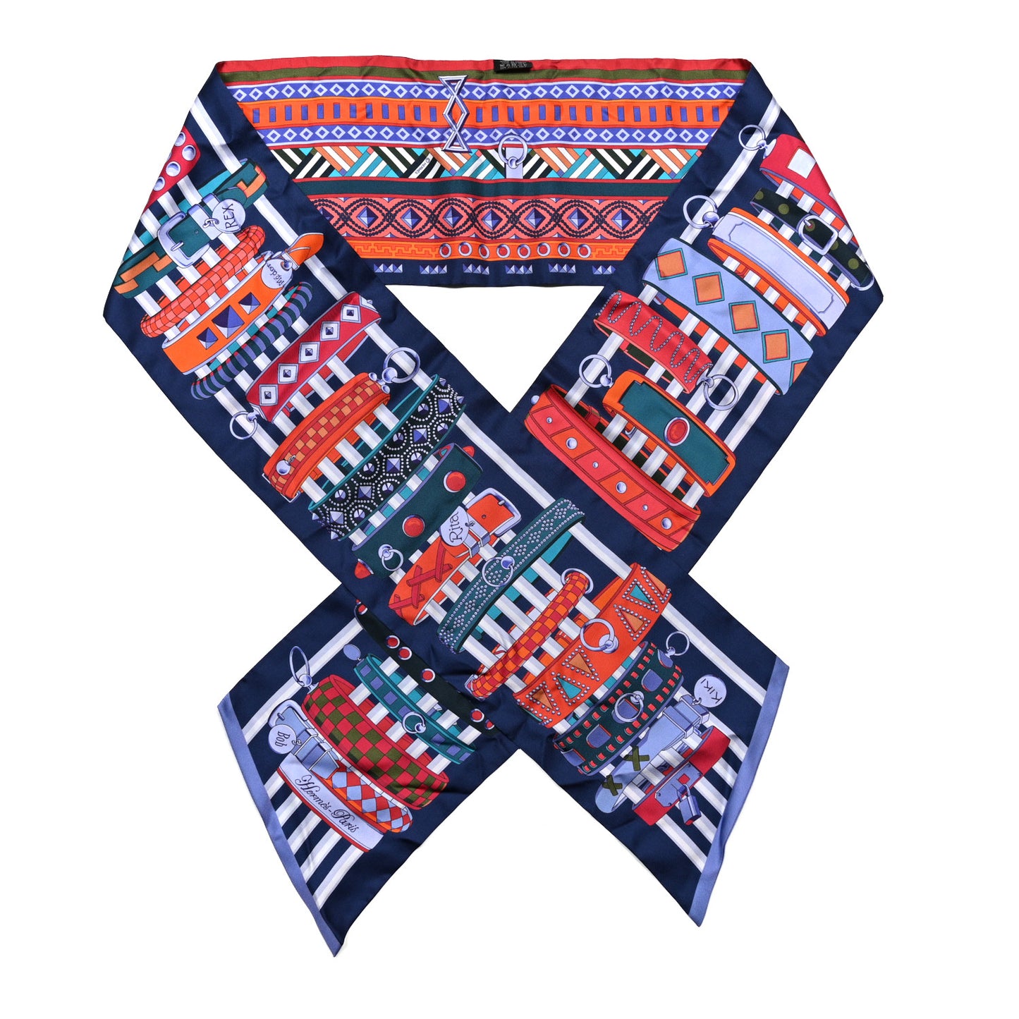 Silk Colliers De Chiens Maxi Twilly