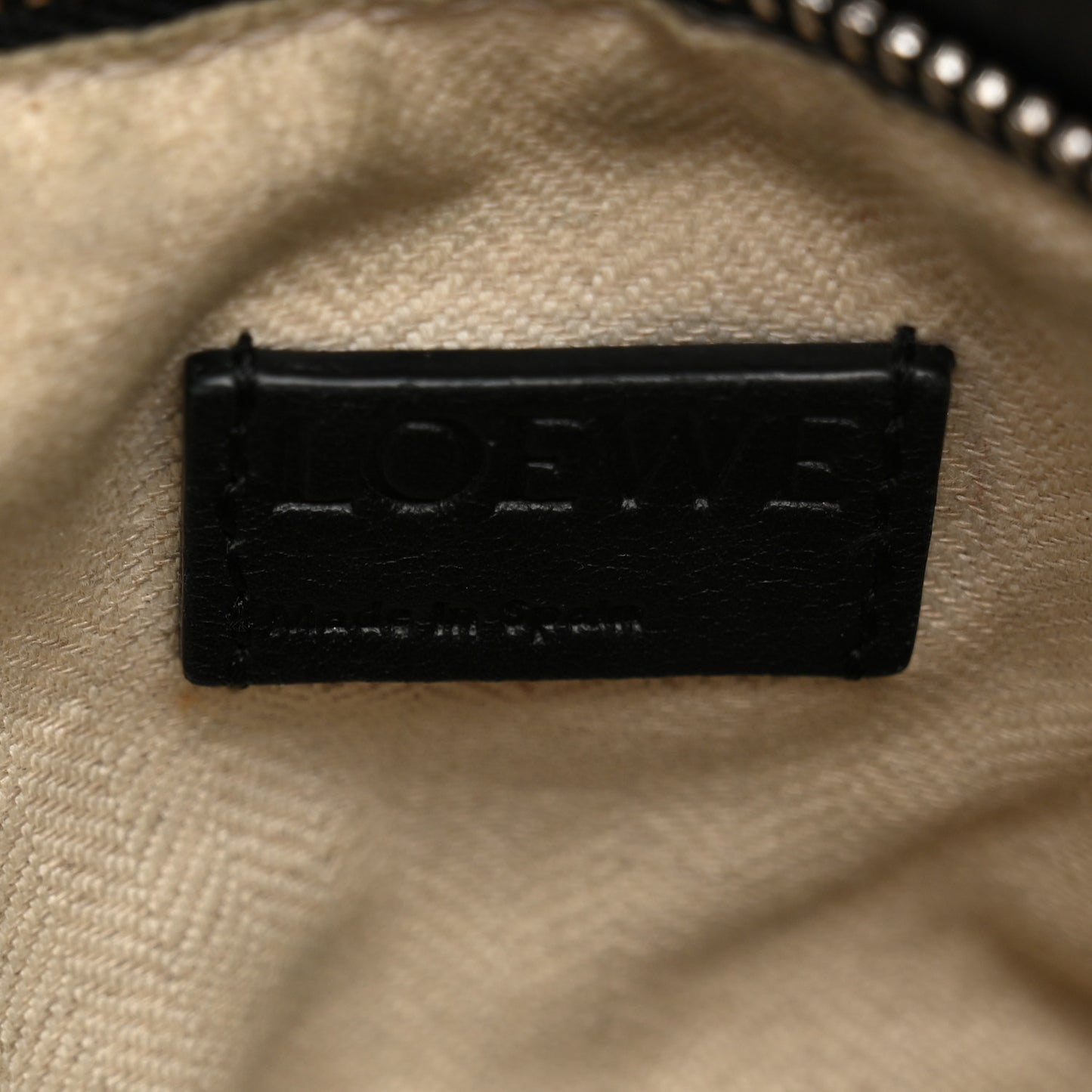 Calfskin Medium Puzzle Bag Black