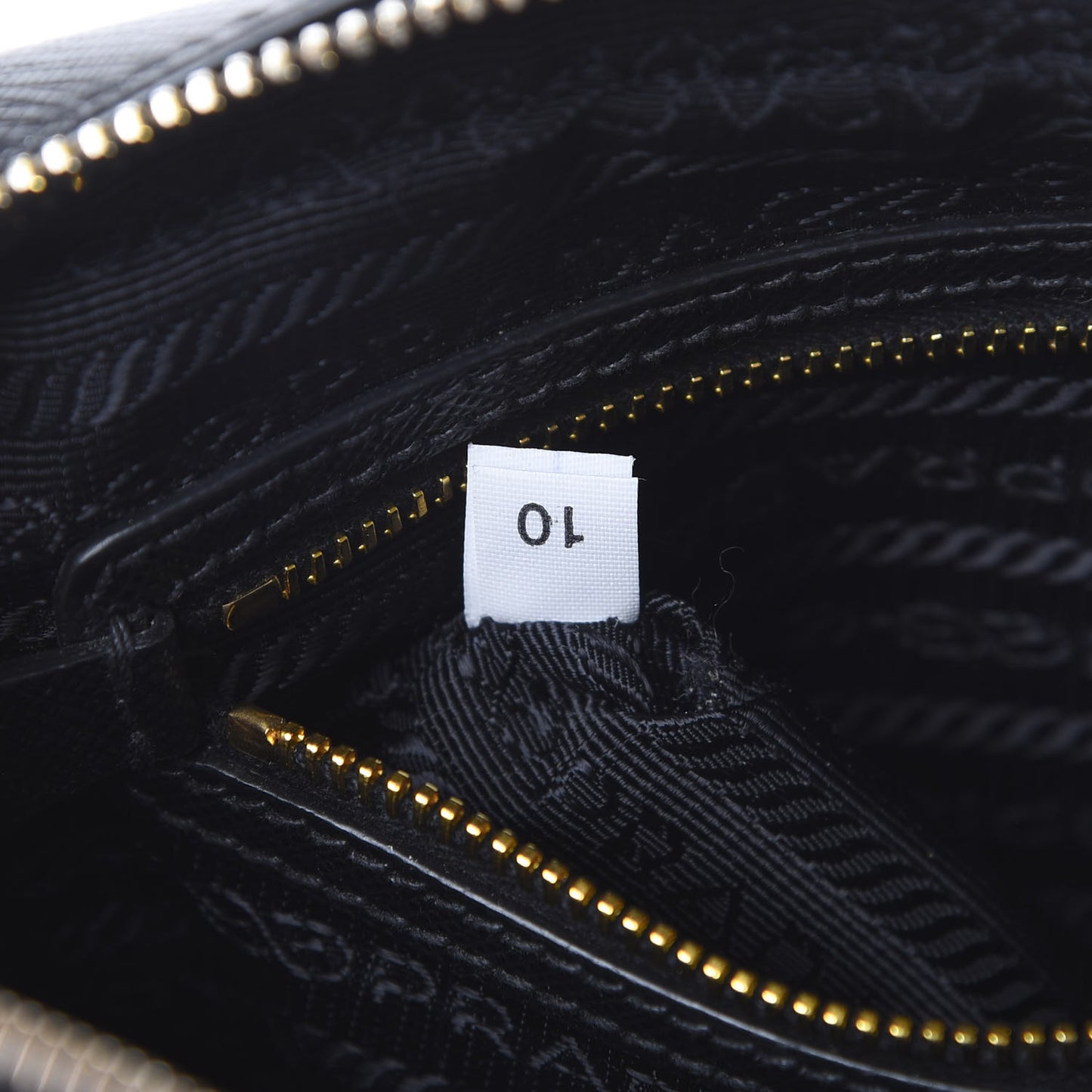 Saffiano Lux Camera Case Crossbody Bag Black