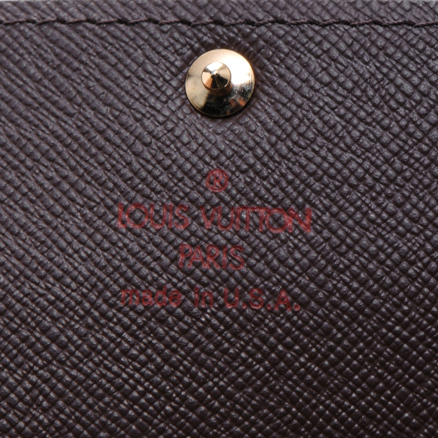 Louis Vuitton Damier Ebene Sarah Wallet 6 of 8