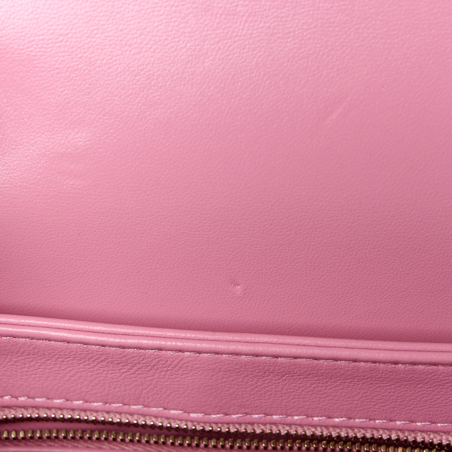 Lambskin Quilted Small Trendy CC Flap Dual Handle Bag Pink