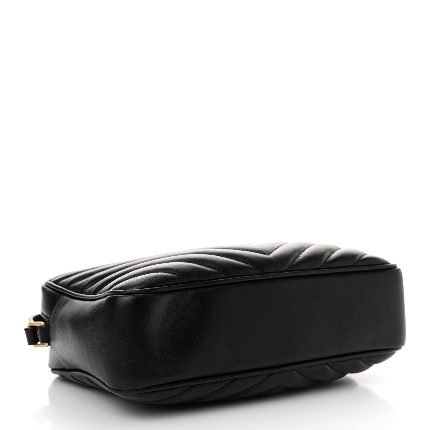 Saint Laurent Calfskin Matelasse Monogram Lou Camera Bag Black 4 of 18