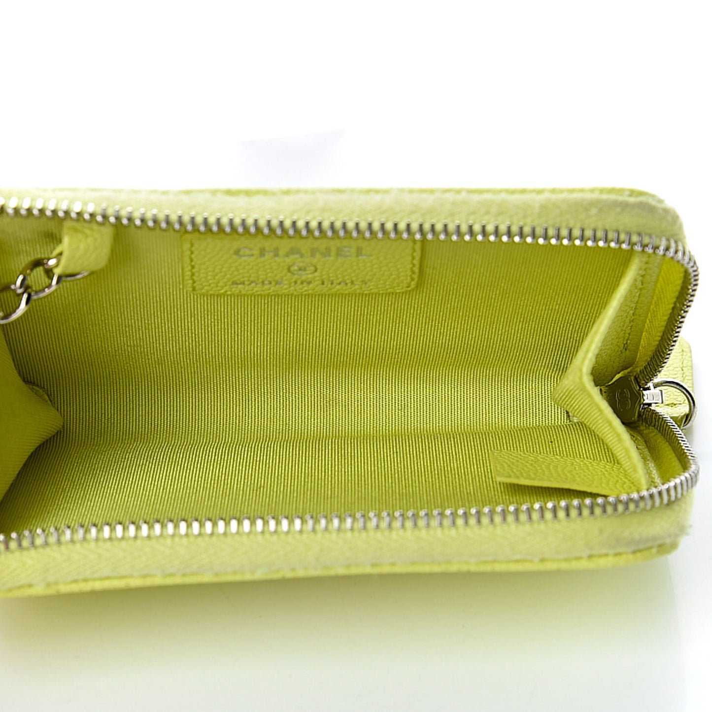Caviar Key Holder Case Light Pink Light Green