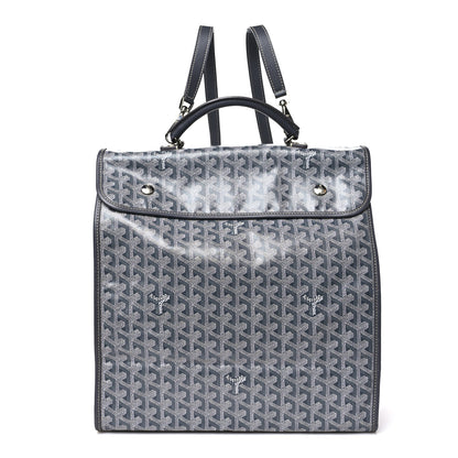 Goyard Goyardine Saint Leger Soft Briefcase Backpack Grey 1 of 9
