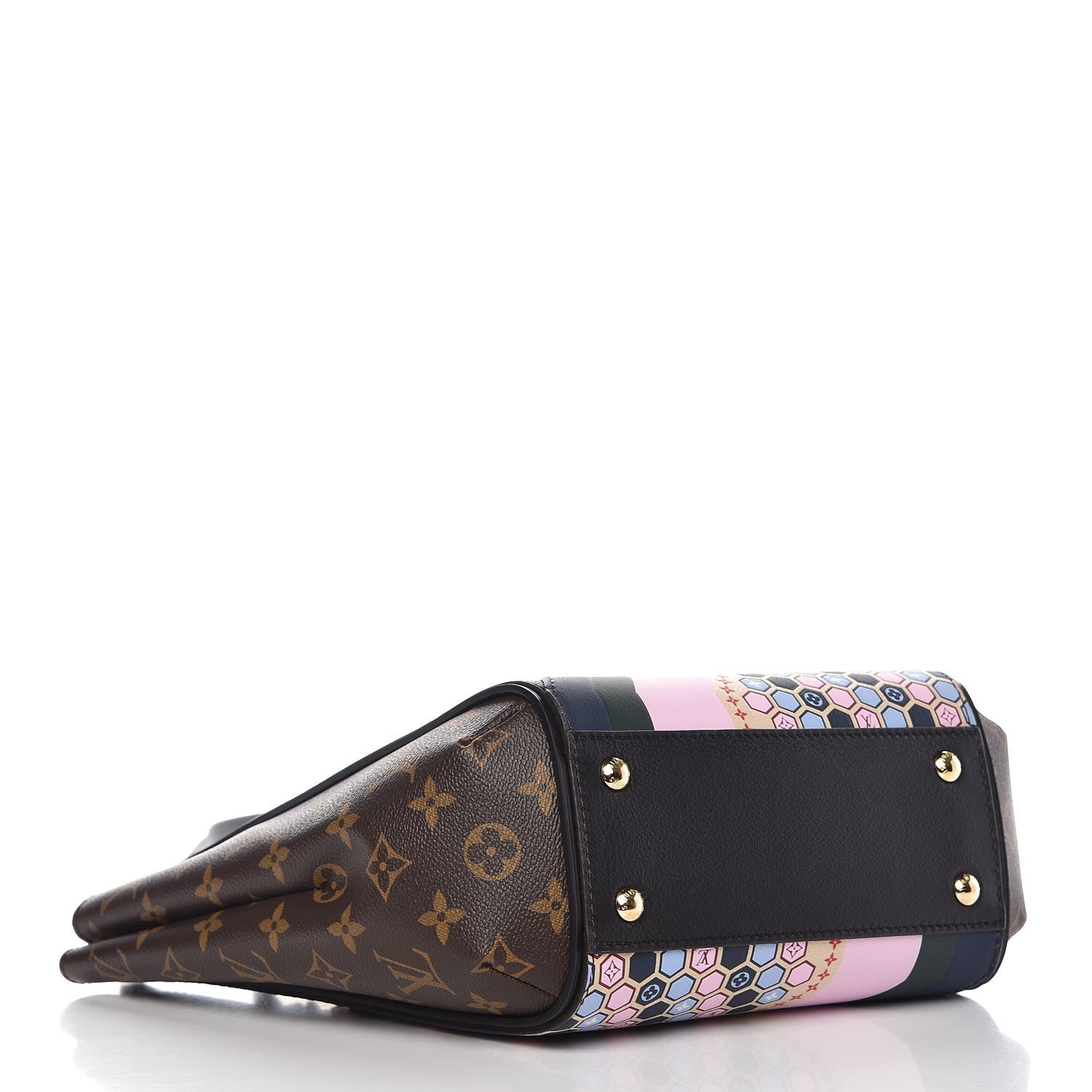 Louis Vuitton Calfskin Monogram Kimono Tote PM Rose 5 of 8