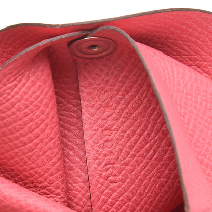 Hermes Epsom Bastia Coin Purse Rose Azalee 6 of 8