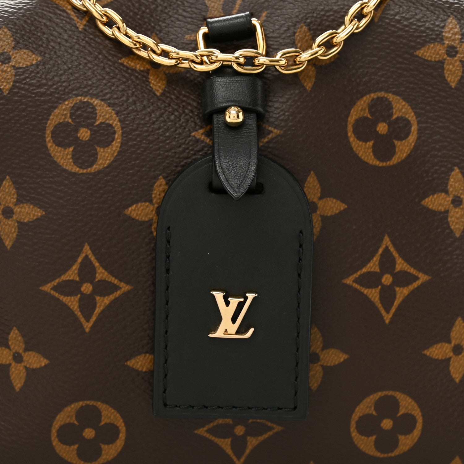 Louis Vuitton Monogram Petite Malle Souple Black 8 of 11
