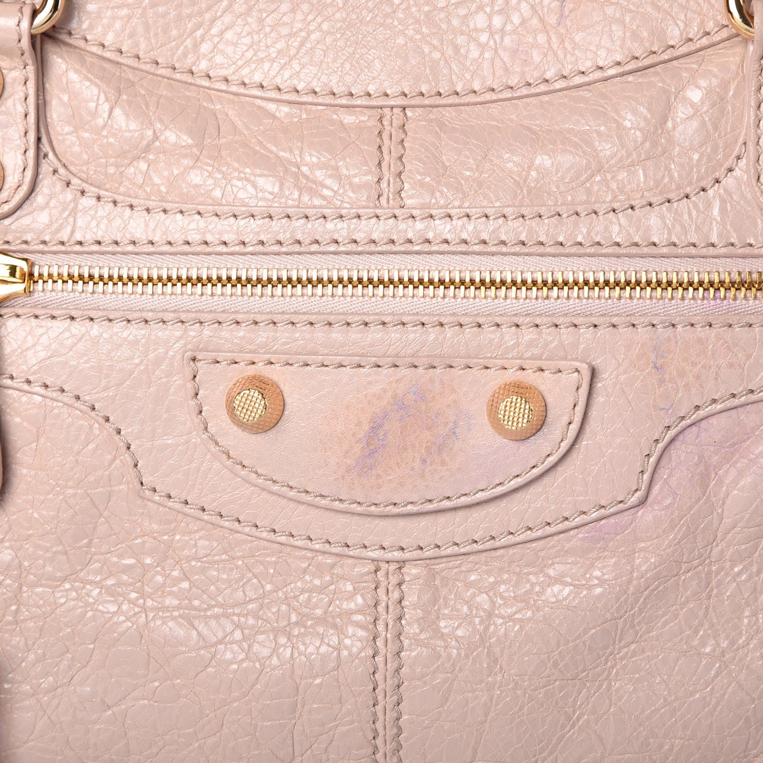 Balenciaga Agneau Giant 12 Gold Hardware Part Time Rose Aubepine Rose Light 8 of 12
