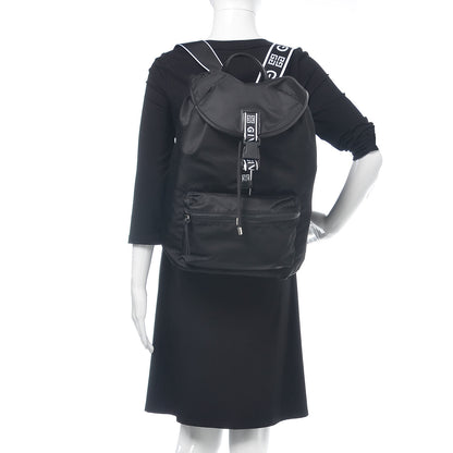 Givenchy Nylon Light 3 Backpack Black White 2 of 11