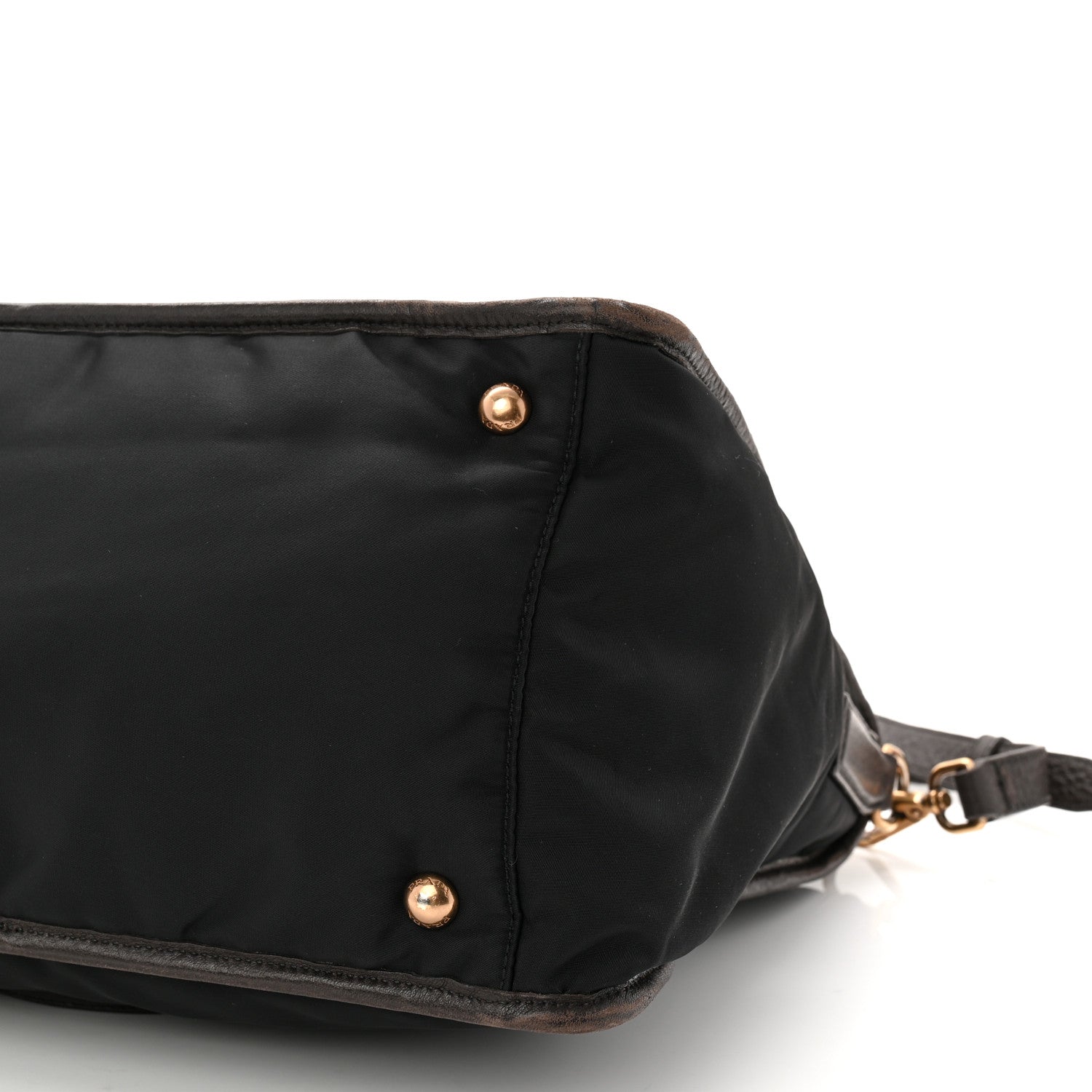 Prada Tessuto Nylon Double Zip Logo Tote Black 1825634 – FASHIONPHILE