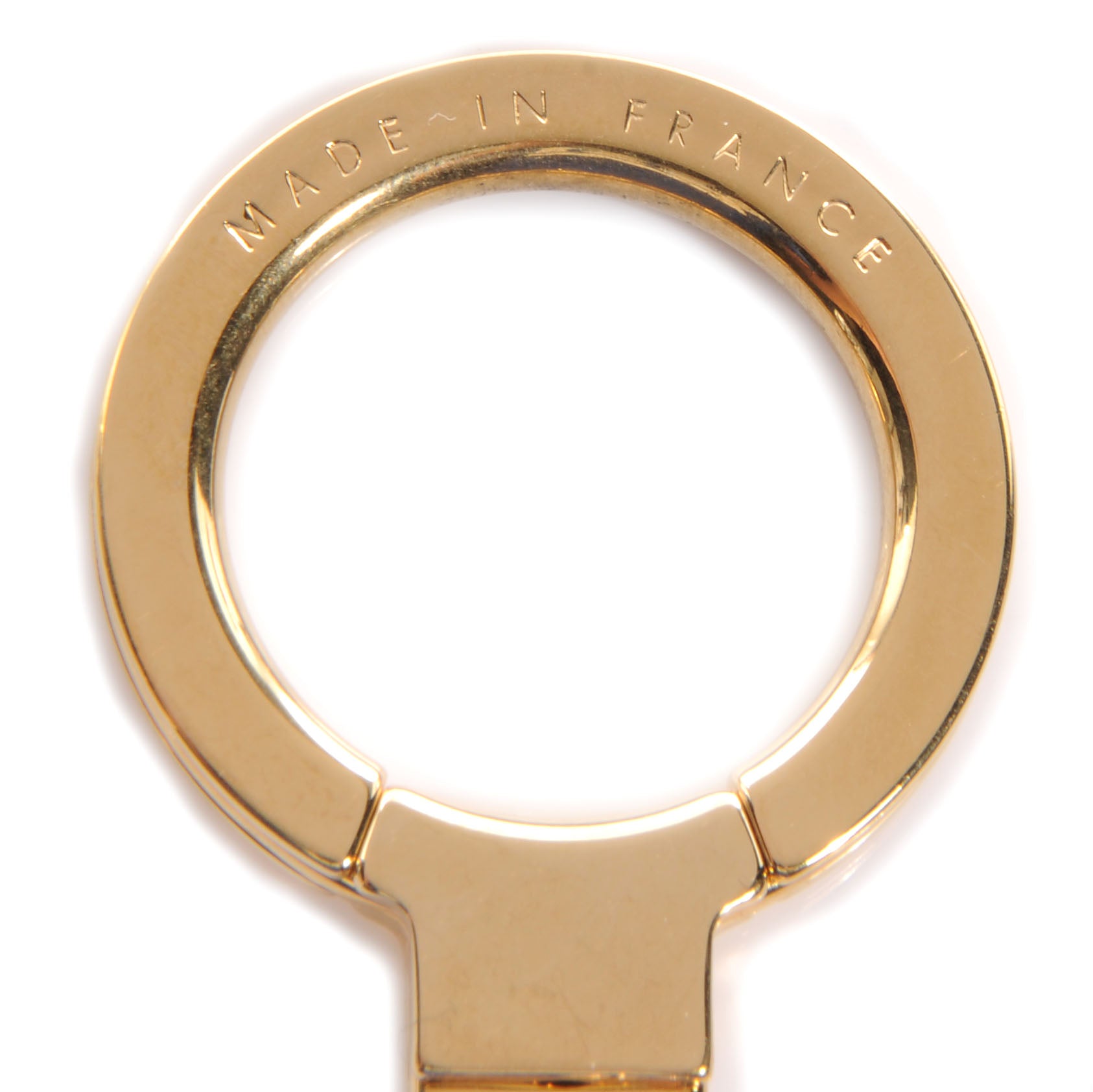 Louis Vuitton Pochette Extender Key Ring Gold 3 of 4