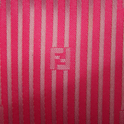 Fendi Zucca Spalmati Striped Large Roll Tote Tobacco Multicolor 6 of 9