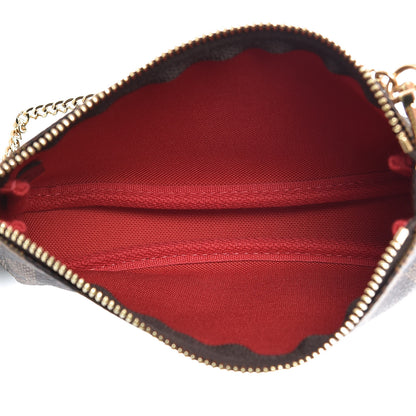 Louis Vuitton Damier Ebene Mini Pochette Accessories 5 of 8