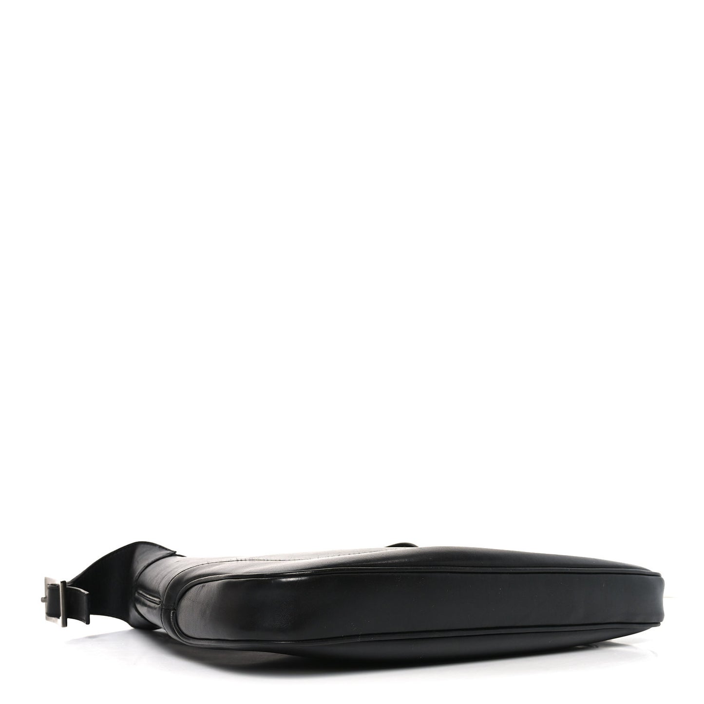 Calfskin Small Jackie O Hobo Black