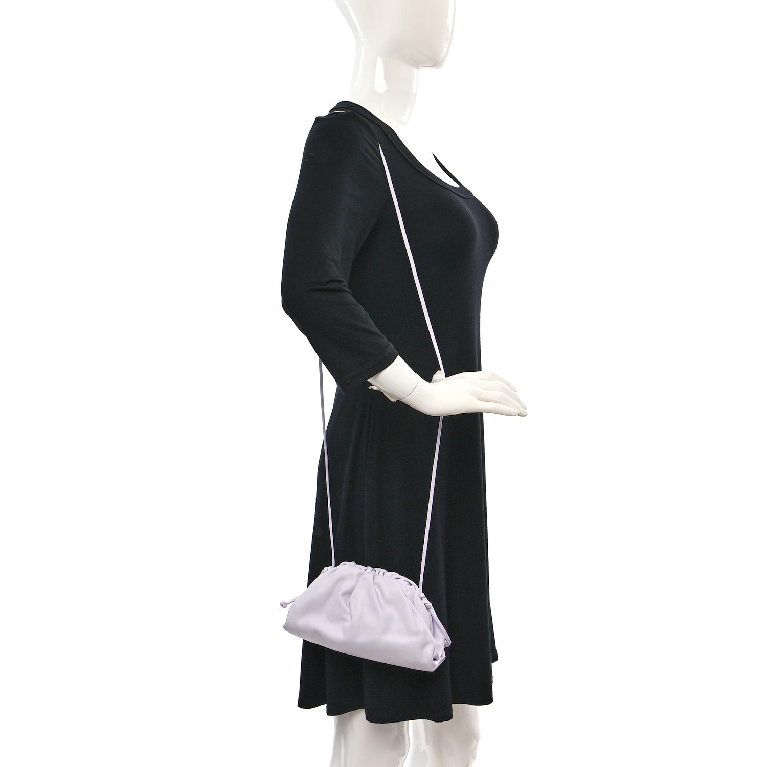 Bottega Veneta Butter Calfskin The Mini Pouch Lilac 2 of 8