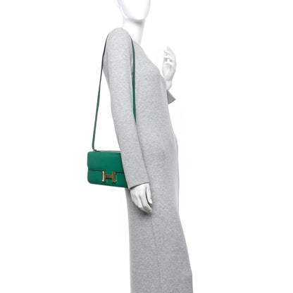 Hermes Epsom Constance 1-Elan Vert Vertigo 2 of 14