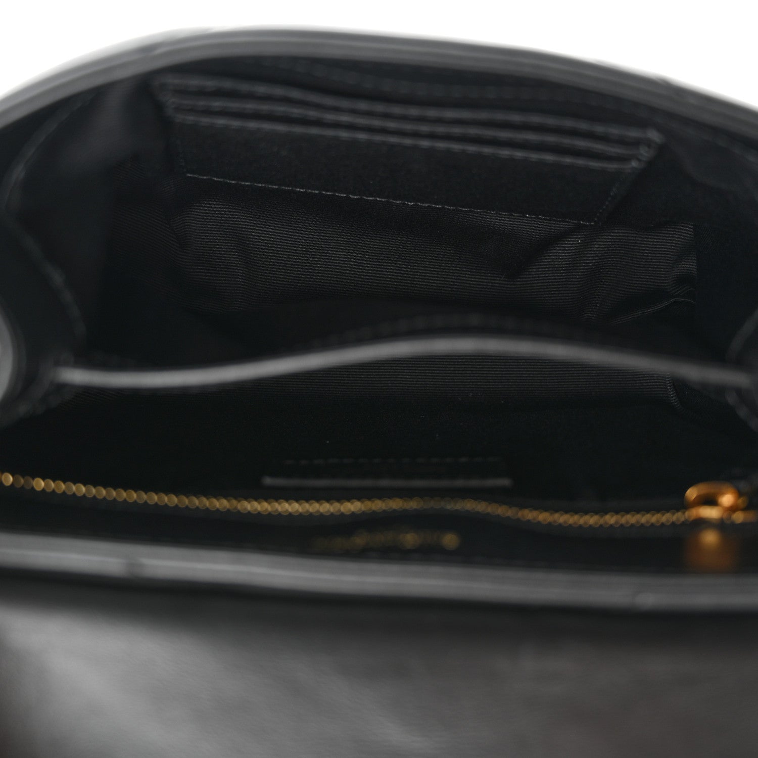 Saint Laurent Calfskin Y Quilted Monogram Toy Loulou Crossbody Bag Black 5 of 10