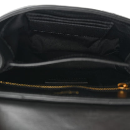 Saint Laurent Calfskin Y Quilted Monogram Toy Loulou Crossbody Bag Black 5 of 10