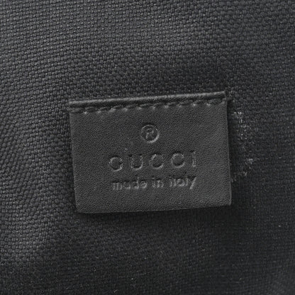 Gucci GG Supreme Monogram Web Belt Bag Black Grey 10 of 21