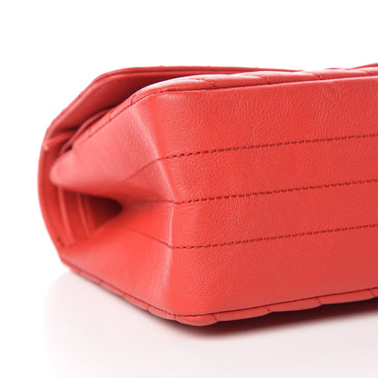Chanel Calfskin Chevron Quilted 2.55 Reissue 225 Flap Red 5 of 9