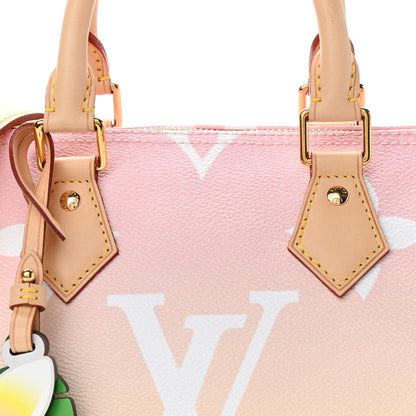 Louis Vuitton Monogram Giant By The Pool Speedy Bandouliere 25 Light Pink 8 of 11