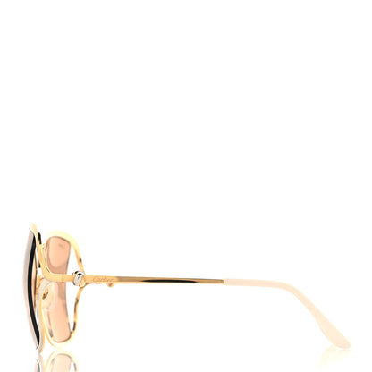 Cartier Metal Trinity Sunglasses CT0225S 002 Gold Silver 3 of 8