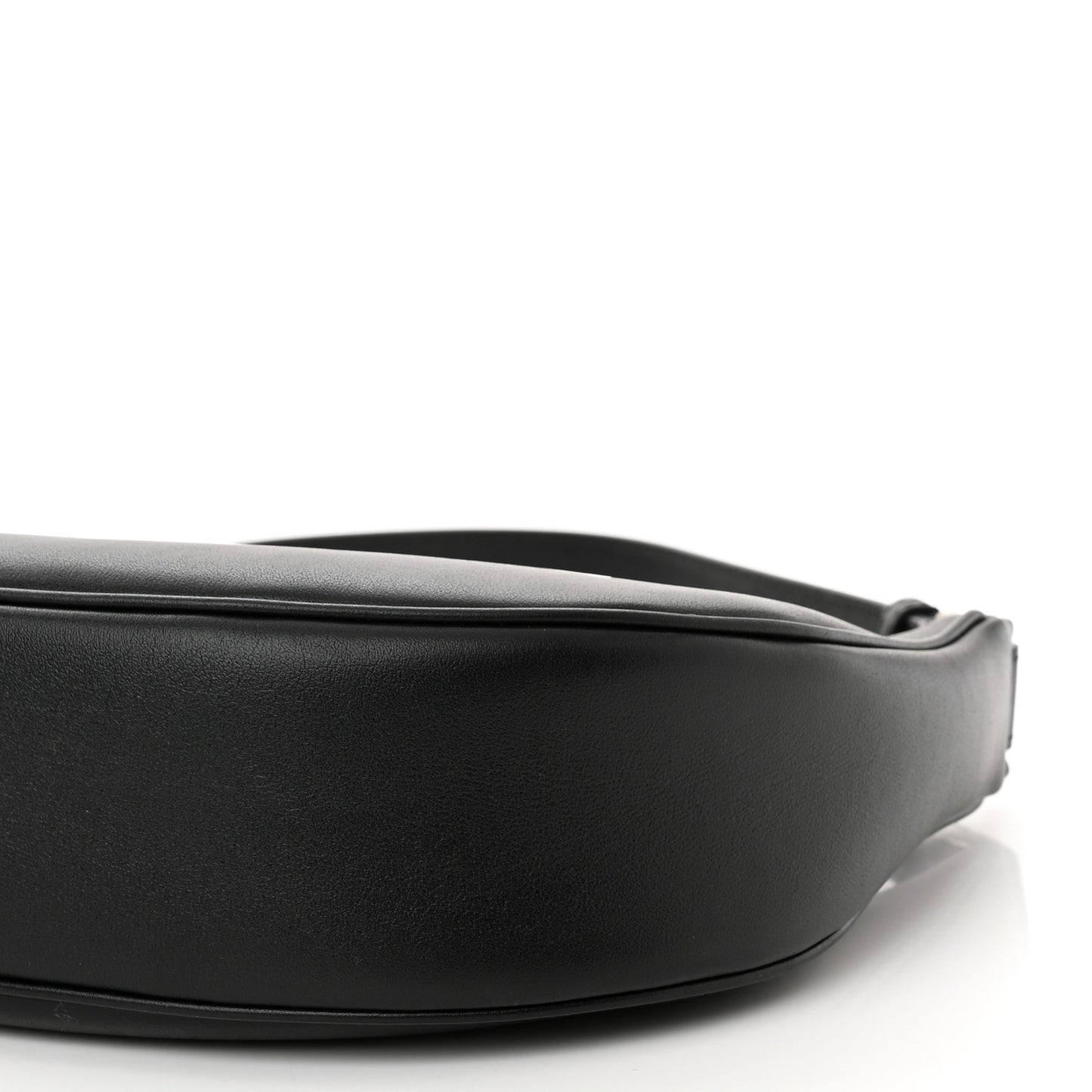 Calfskin Ava Shoulder Bag Black