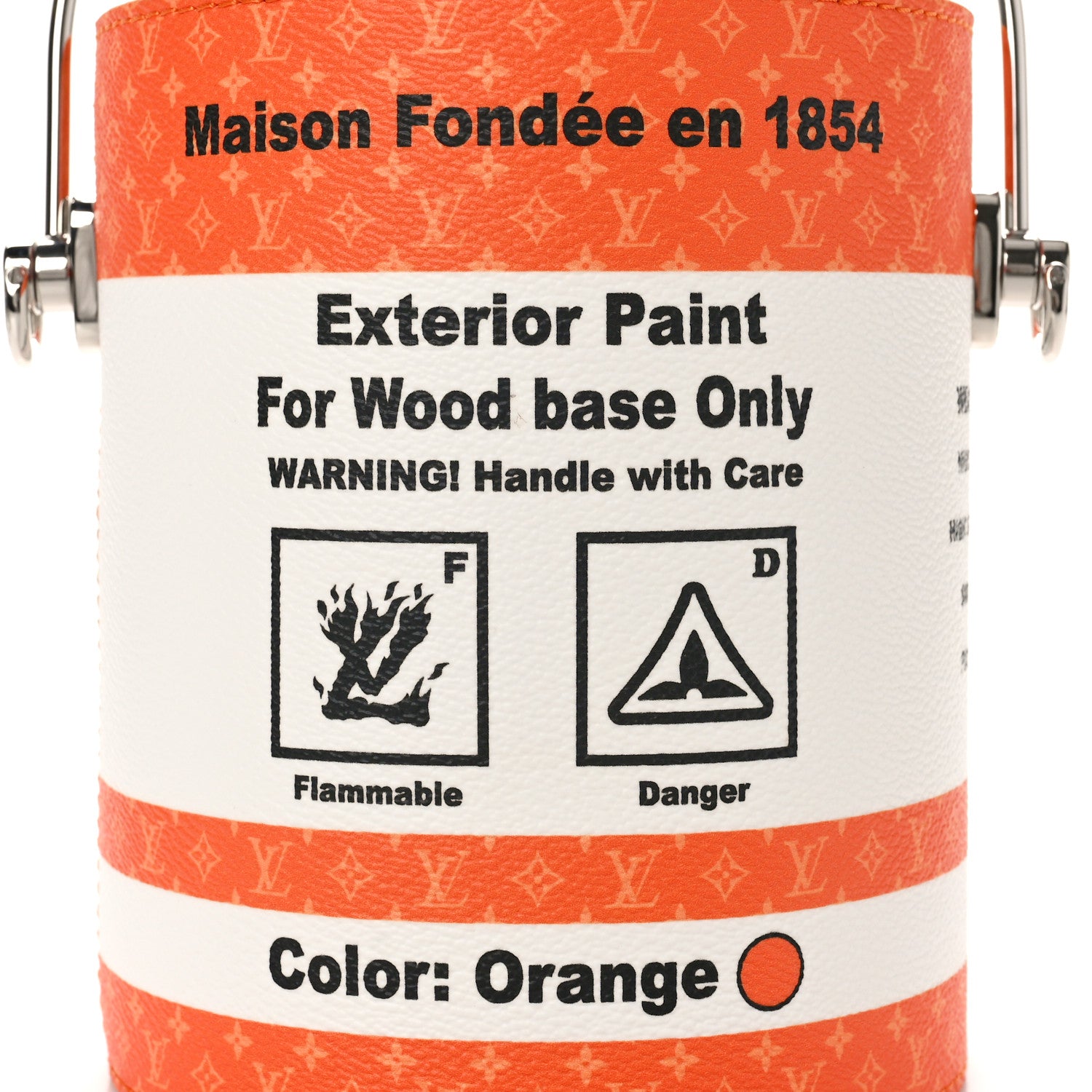 Louis Vuitton Monogram LV Paint Can Orange 11 of 12