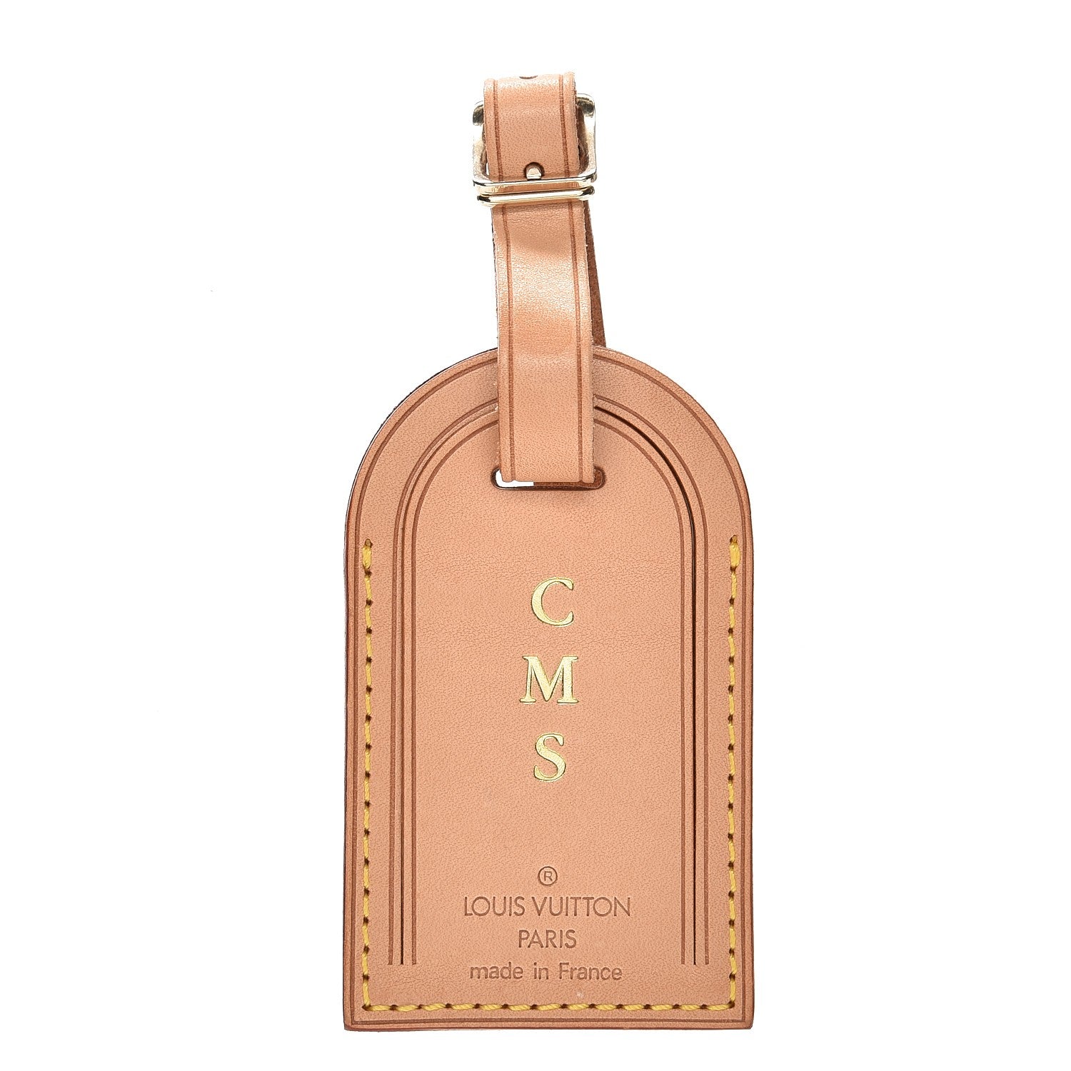 Louis Vuitton Vachetta Luggage Tag 1 of 3