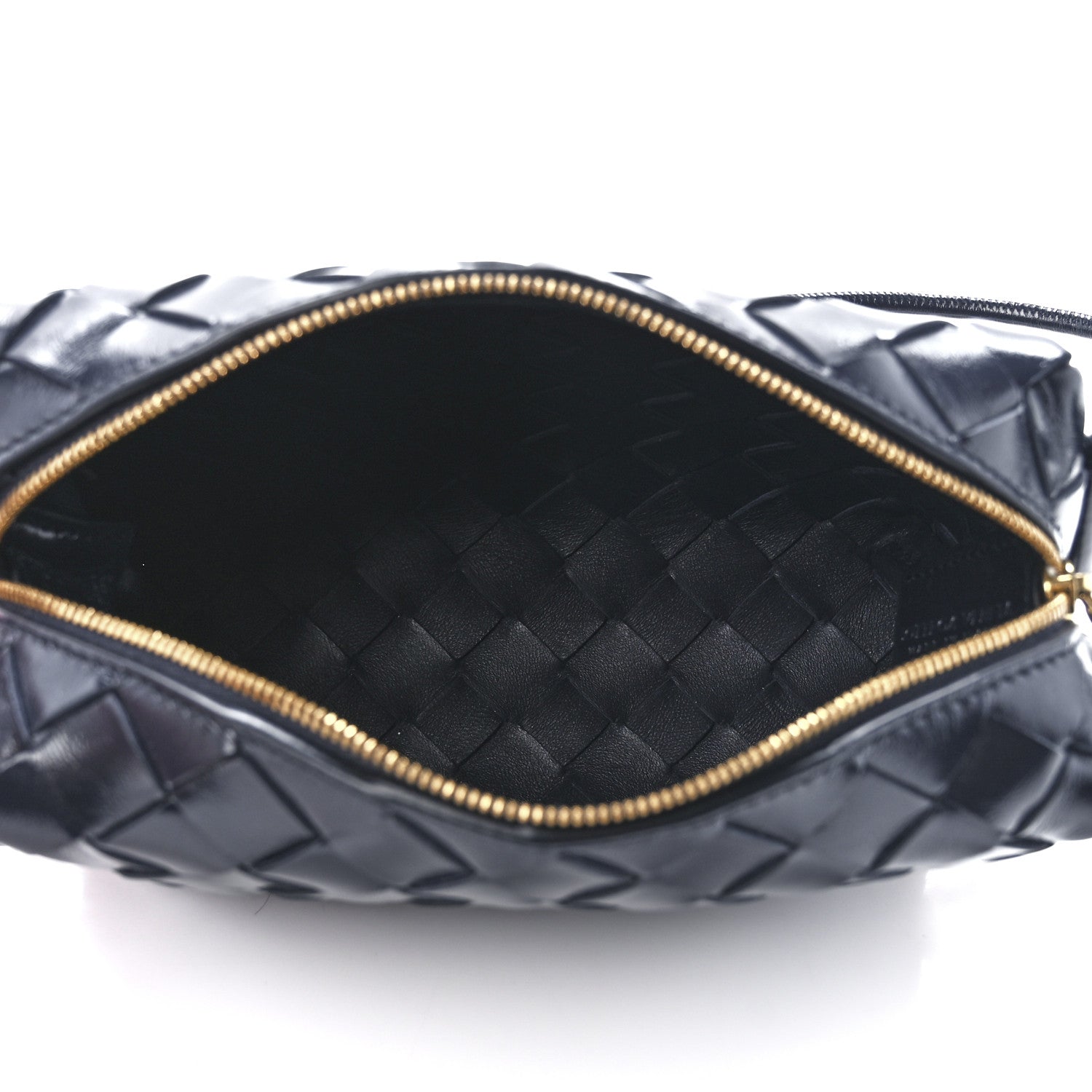 Bottega Veneta Nappa Intrecciato Metallic Knot Mini Loop Bag Space 5 of 10