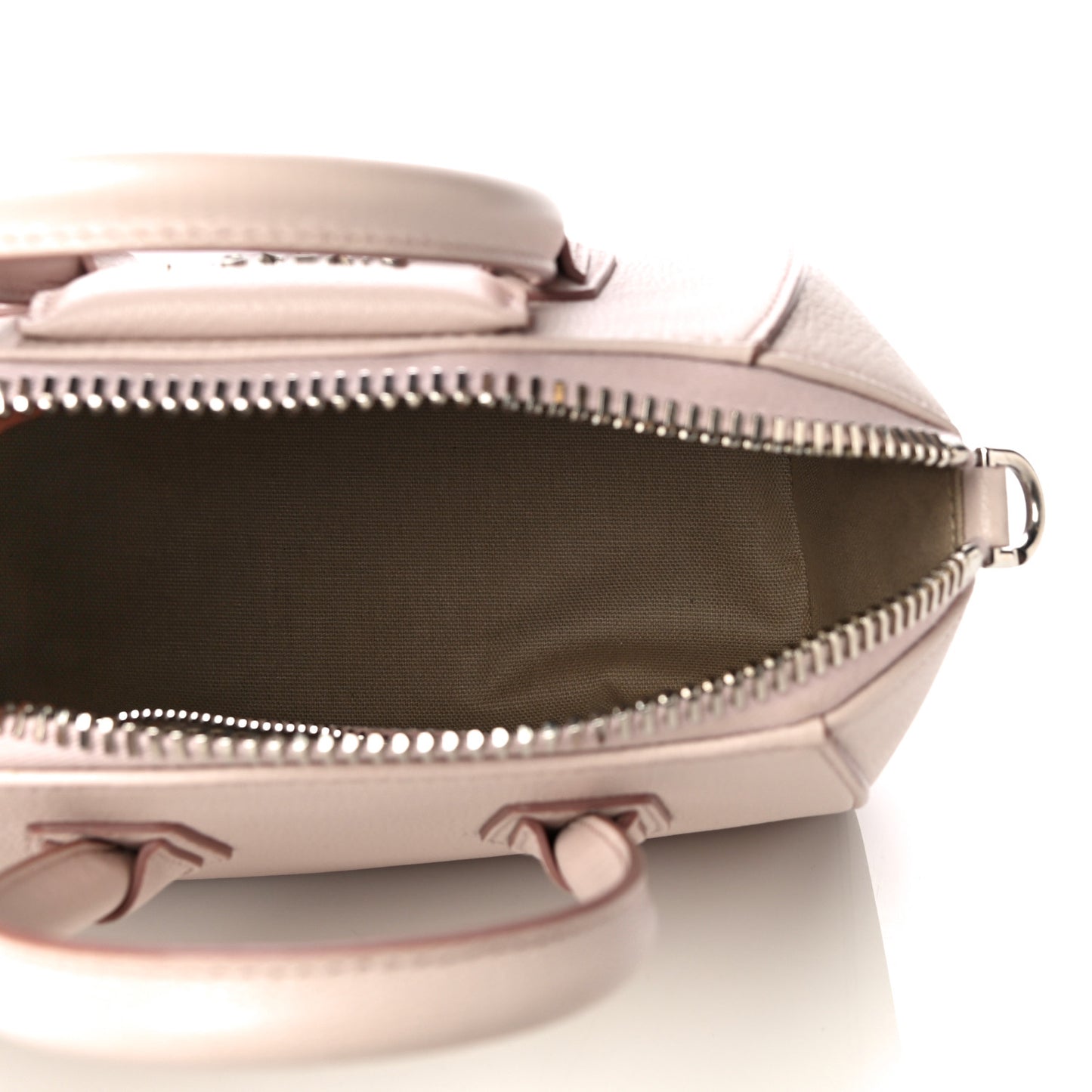 Sugar Goatskin Mini Antigona Nude Pink