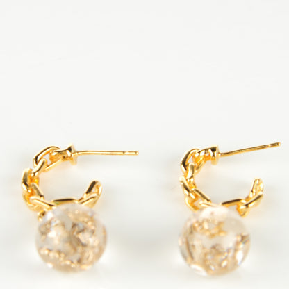 Louis Vuitton Bubbles Inclusion Earrings 3 of 3