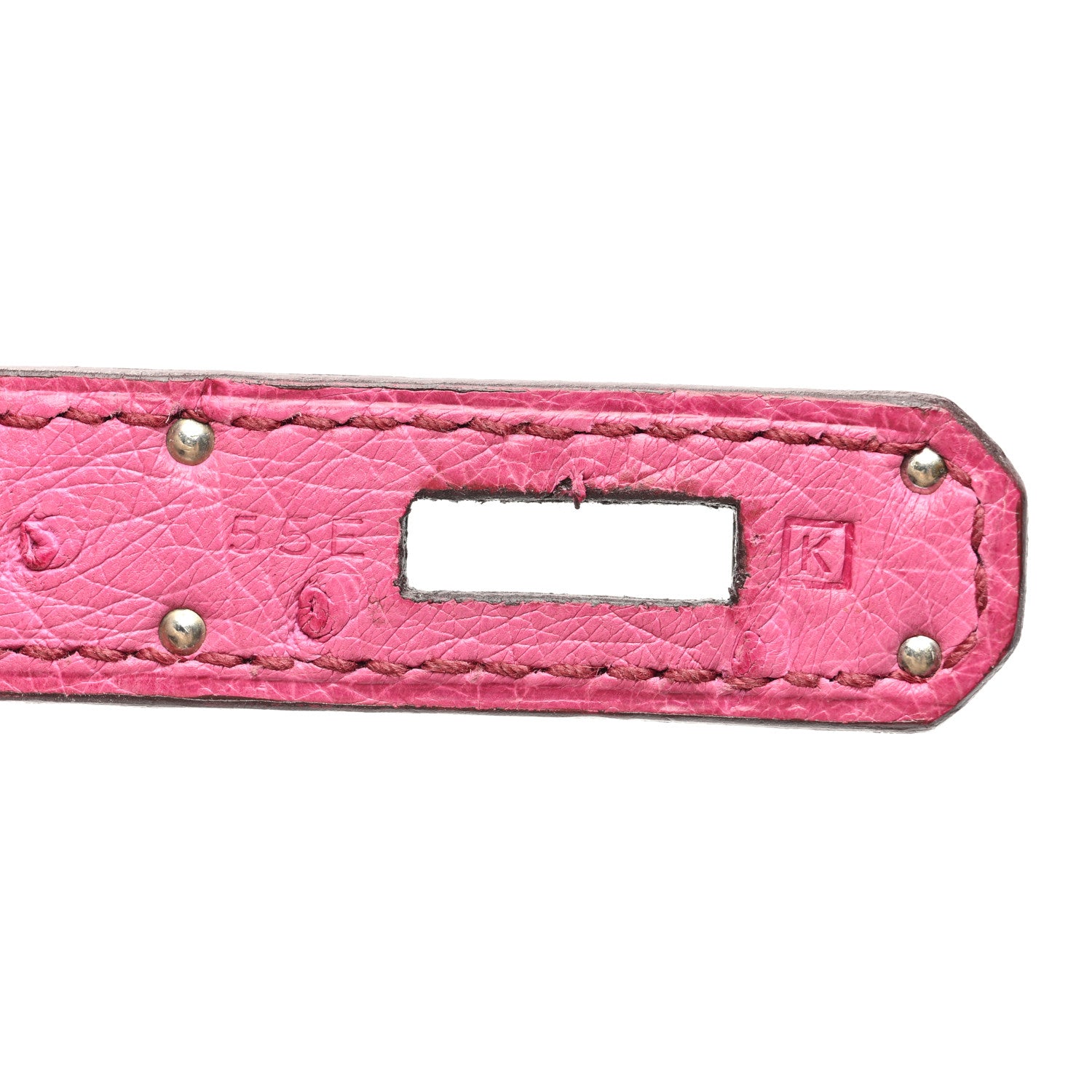 Hermes Ostrich Birkin 35 Fuchsia 7 of 13