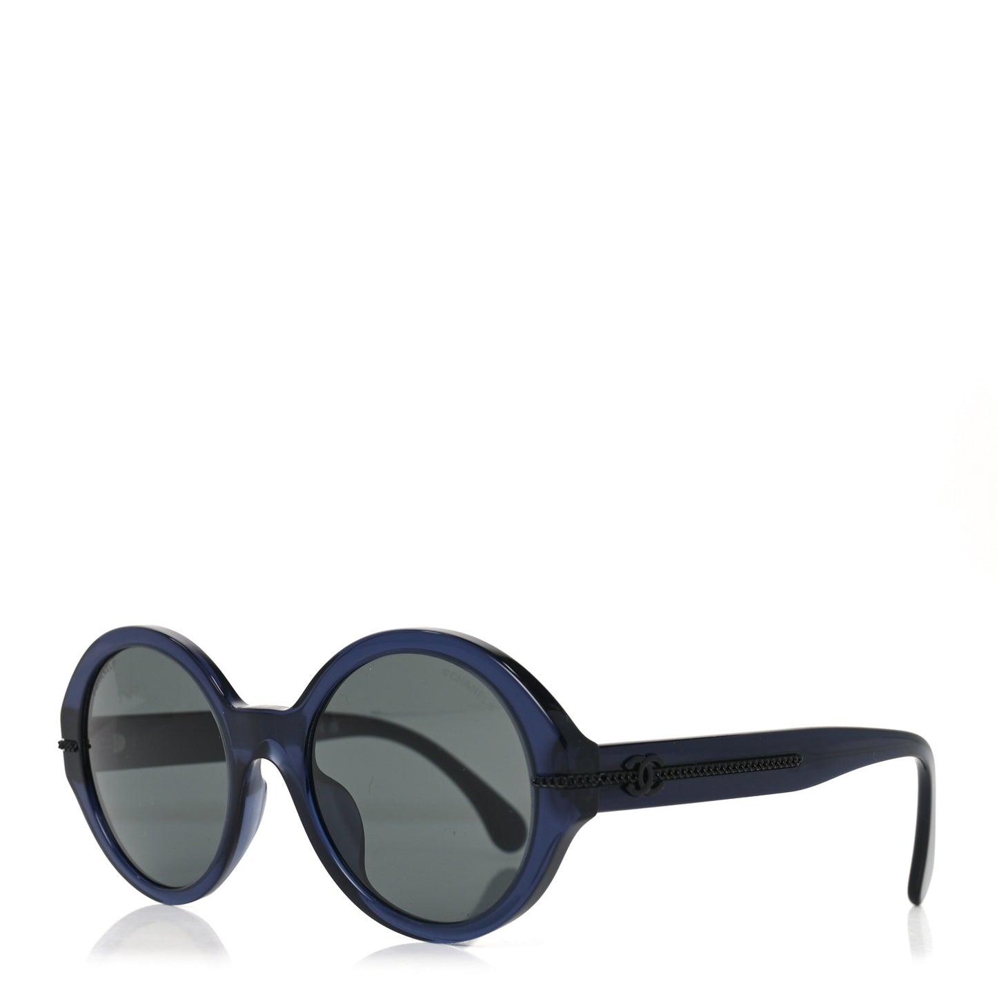 Acetate Chain Sunglasses 5511-A Blue