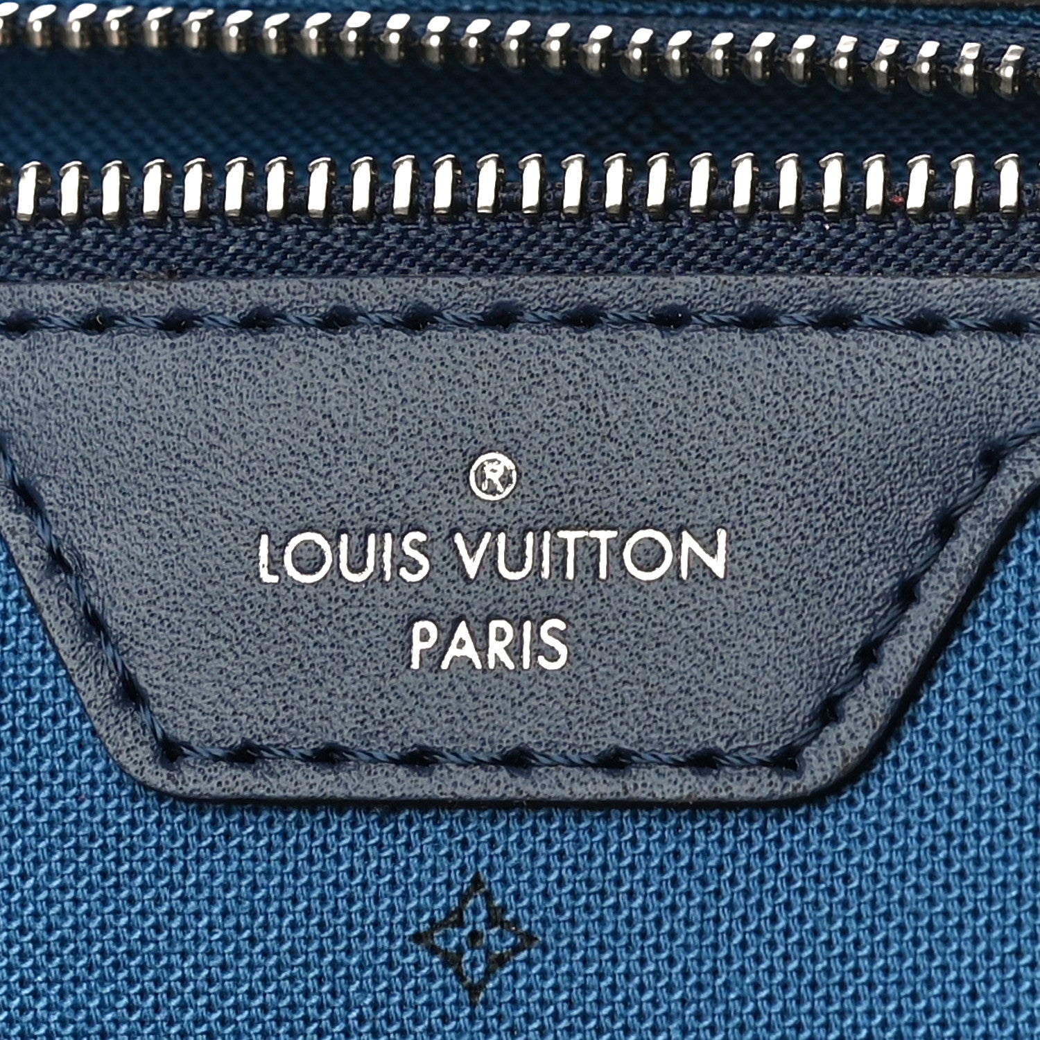 Louis Vuitton Monogram Escale Neverfull MM Blue 6 of 9