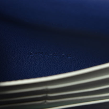 Christian Dior Lambskin Cannage Miss Dior Promenade Pouch Blue 6 of 9