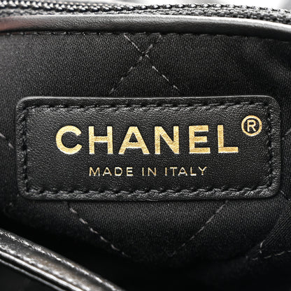 Chanel Shiny Calfskin Quilted Chanel 22 Black 7 of 11