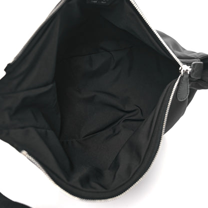 The Row Nylon Small Slouchy Banana Bag Black 5 of 8