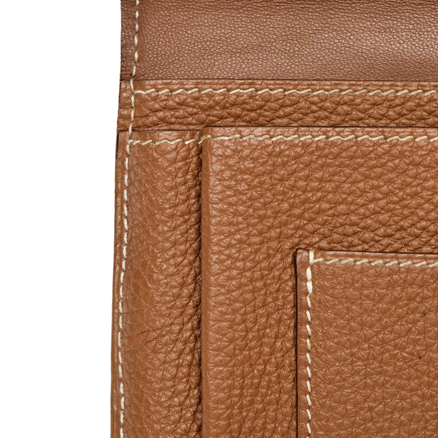 Hermes Togo Dogon Duo Wallet Gold 14 of 16
