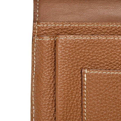Hermes Togo Dogon Duo Wallet Gold 14 of 16