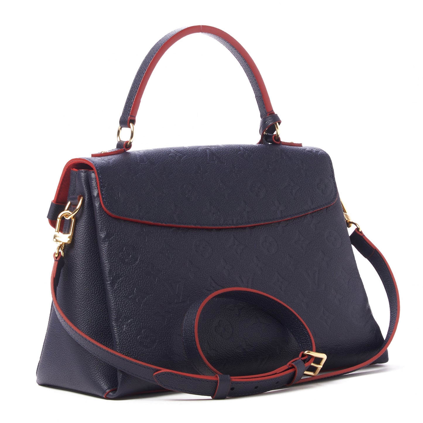 Empreinte Georges MM Marine Rouge