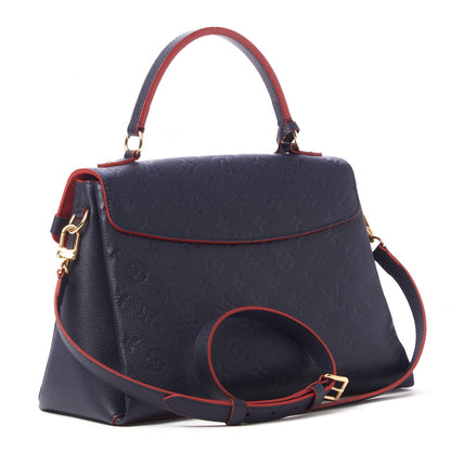 Louis Vuitton Empreinte Georges MM Marine Rouge 2 of 7