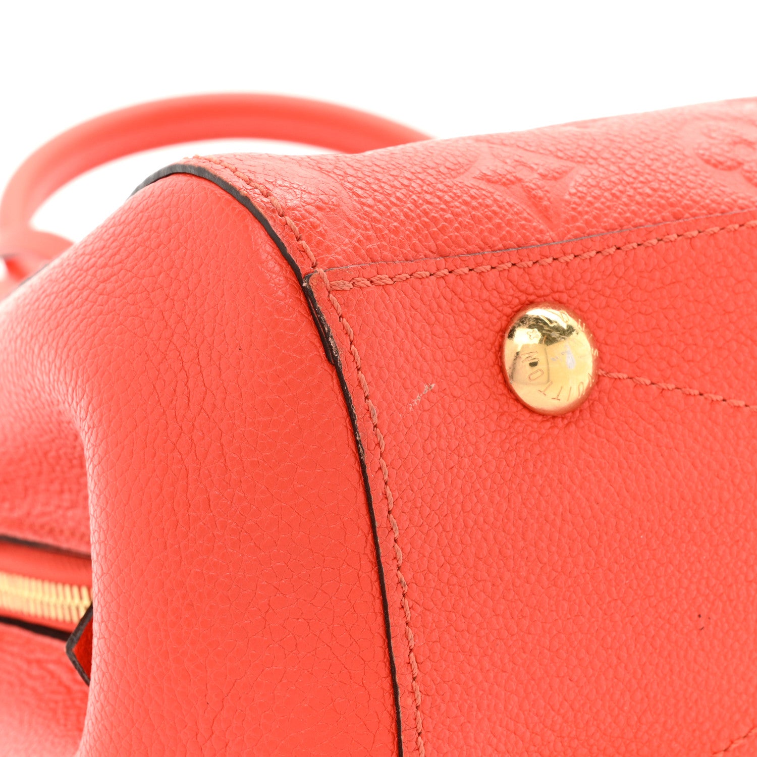 Louis Vuitton Empreinte Montaigne BB Apricot 11 of 19